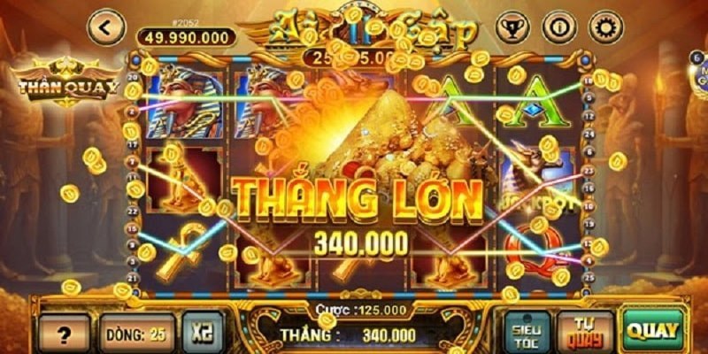 Thần tài 777 có tỷ lệ jackpot lớn